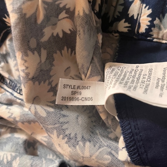 Drapey Pull-On Shorts in French Floral - Picture 10 of 10